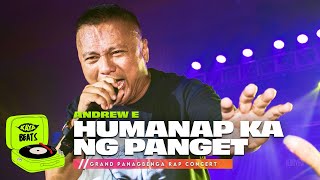 Andrew E  Humanap Ka ng Panget  Live at Grand Panagbenga Rap Concert at Baguio  w Lyrics [upl. by Gerson]