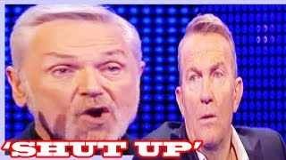 The Chase star yells at audience to ‘shut up’ after Bradley Walsh swipe [upl. by Eintroc]