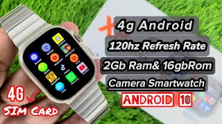 X8 Ultra 4g Android Smartwatch with Camera  Better than Dw88 UltraDw89 UltraTk4 Ultra Smartwatch [upl. by Shlomo]