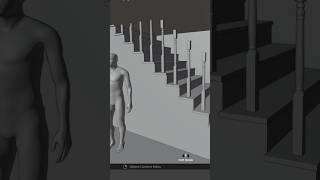 How to make stairs in Blender [upl. by Acsicnarf]