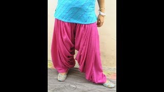 Patiyala Salwar Cutting amp Stitching  TAMIL DIY [upl. by Margo]