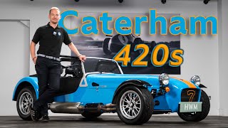 A Stunning Riviera Blue Caterham 420S  A Walk Around With Ollie [upl. by Letty20]