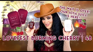 Kayali’s Most Mesmerizing Fragrance Lovefest Burning Cherry  48  Mona Kattan [upl. by Jerri153]