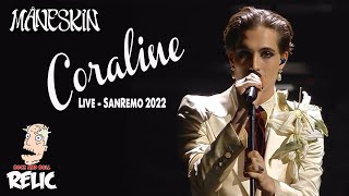 MANESKIN performs their song CORALINE LIVE with a full orchestra BEAUTIFUL [upl. by Dorreg]