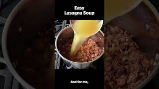 Easy Italian at Home with Lasagna Soup [upl. by Htebirol]