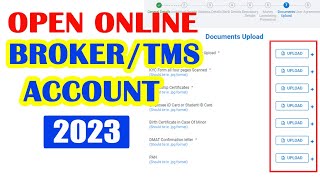 How to Open BrokerTMS Account 2023  Nepal Stock Exchange TMS Account  Trading Account  Broker AC [upl. by Anak]