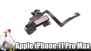 Guía del Apple iPhone 11 Pro Max Cambiar auricular micrófono superior y sensores [upl. by Stutzman347]