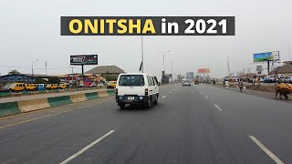 Driving Around Onitsha In 2021 [upl. by Atinwahs]