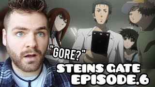 WHAT JUST HAPPENED  STEINS GATE  Episode 6  Season 1  ANIME REACTION [upl. by Ginevra]