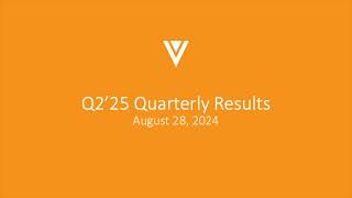 Veeva Systems VEEV Q2 2025 Earnings Presentation [upl. by Elletsyrk]