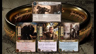 Trouble in Tharbad Game LOTR LCG Progression Series Solo [upl. by Wat906]