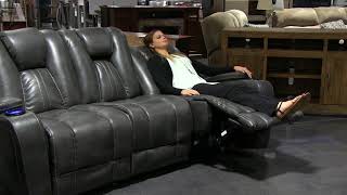 Manwah x9990 Power Sofa Power Loveseat Power Recliner all at Big Sandy Superstore [upl. by Ynove]