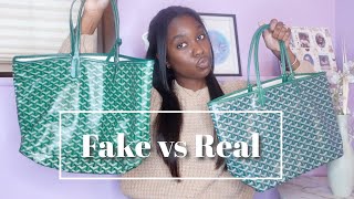 Goyard fake vs real tote [upl. by Kcid179]