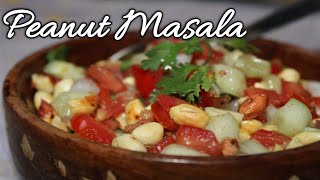 Peanut masala  Peanut chat masala Moongfali  snacks recipes chakhna weighthloss diet [upl. by Imoin]