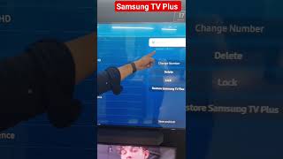 Samsung TV Plus New update samsung samsungtv tech [upl. by Rehpinnej]