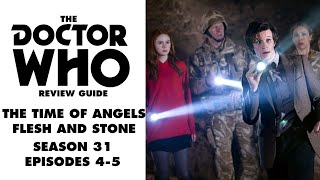 THE TIME OF ANGELS  FLESH AND STONE REVIEW  THE DOCTOR WHO REVIEW GUIDE [upl. by Schroder]