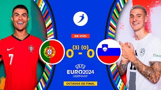 EURO 2024  Portugal vs Eslovenia por RADIO OVACION [upl. by Amadis]