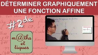 Déterminer graphiquement une fonction affine  Seconde [upl. by Preuss969]