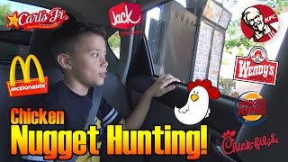 Drive Thru CHICKEN NUGGET HUNTING Plus Cooking with MommyTube [upl. by Jedthus982]