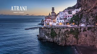 Atrani  Amalfi Coast  4k drone video [upl. by Ikila]