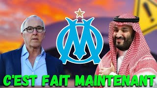 🚨CEST FAIT MAINTENANT💥MERCATO OM🔵⚪DERNIÈRES NOUVELLES DE LOLYMPIQUE DE MARSEILLE  om [upl. by Kinzer624]