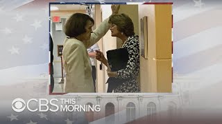 Sen Feinstein corners Sen Murkowski ahead of Kavanaugh hearing [upl. by Ymrej60]