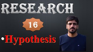 Hypothesis  Part 16  By Sunil Tailor Sir [upl. by Emmett]