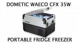 Dometic Coolfreeze CFX 35W Portable Compressor Fridge Freezer Cool Box camping campervans [upl. by Nue443]