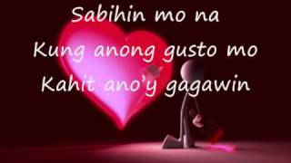 Sabihin mo na  Yeng Constantino [upl. by Gwenora135]