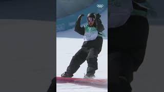 Su Yimings incredible run from the Mens Snowboard finals at Beijing2022 where he won gold 🏂🥇 [upl. by Donaugh]