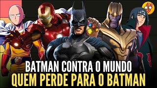 BATMAN CONTRA O MUNDO QUEM PERDE PRO BATMAN  BACON LIVE 85 [upl. by Leirua886]