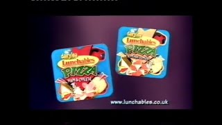 Dairylea Lunchables Pizza commercial with Alexei Sayle [upl. by Anaujal]