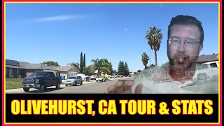 Olivehurst CA Dashcam Tour amp Real Estate Stats [upl. by Cameron]