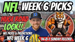 NFL Picks Week 6  NFL Picks Today 10132024  Free NFL Picks Predictions amp Sports Betting Advice [upl. by Boak]