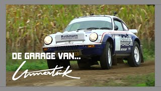 De garage van Lammertink  PORSCHE 953 DAKAR SLAPEN OP HET DAK ALLES KAN BIJ LAMMERTINK [upl. by Irek]