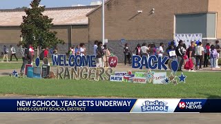 Hinds County students return to school [upl. by Oralee]