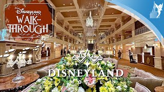 👣 Disneyland Hotel WalkThrough  Disneyland Paris 2024 [upl. by Helbon]