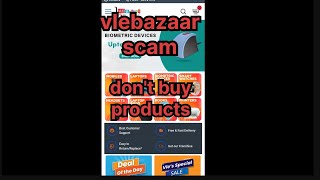 vlebazaar online scam  dont buy products from vlebazaar vlebazaarscam [upl. by Wickman774]