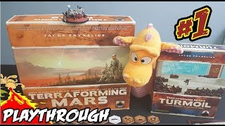 Terraforming Mars Turmoil  Solo Playthrough  Utopia [upl. by Anhej]