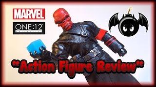 Mezco Toyz One12 Collective Red Skull figure review [upl. by Mcnully910]