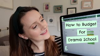 How to Budget for Drama School  LETS TALK DRAMA SCHOOL [upl. by Glennis]