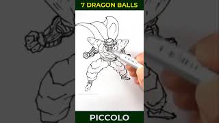 drawing piccolo drawing art piccolo DragonBall shorts [upl. by Miof Mela]