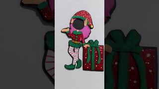 Apliques en foami navideños🎅🏻 manualidadesnavideñas manualidades foami [upl. by Adyl]