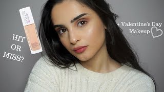 Revue quotSuperStay 24Hquot fond de teint Maybelline  Tutoriel Makeup SaintValentin [upl. by Othe121]