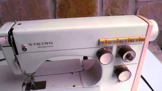 Heavy Duty Industrial Strength Husqvarna Viking 6030 Sewing Machine [upl. by Nodarb273]