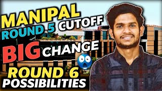 MANIPAL 5th Round CutOffs OUT  IntraSpot Round GameChanger amp 6th Round Date  Avoid this things🤯 [upl. by Aminta]