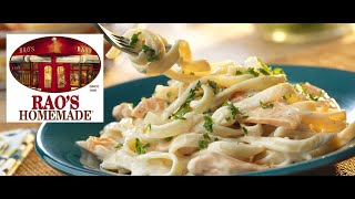 RAOS HOMEMADE®  Chicken Alfredo  Taste Test amp Review  JKMCraveTV [upl. by Akinuahs]