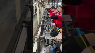 Camshaft assembling amp measuring auto engine valve clearance [upl. by Dewhirst]