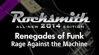 Rage Against the Machine quotRenegades of Funkquot Rocksmith 2014 bass cover finger [upl. by Kosak754]