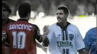 AtléticoMG 2 x 2 MilanITA  Copa Centenário 1997 [upl. by Ylro111]